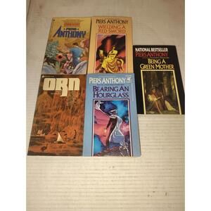 Piers Anthony Science Fiction & Fantasy Paperback Lot of 5 – Incarnations of Imm